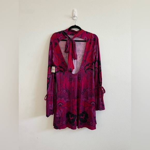 NWT Free People Among the Fire mini dress - Picture 4 of 5